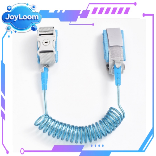 Front view of the JoyLoom kids safety wrist link